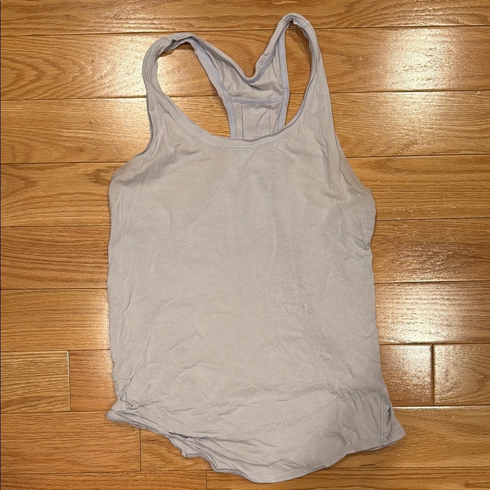 Light periwinkle Lululemon tank top